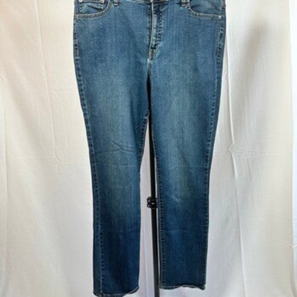 Lauren Ralph Lauren 14 Premier Straight Jeans Blue Denim Quiet Luxury Everyday